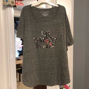 The struggle is real lane Bryant tee
